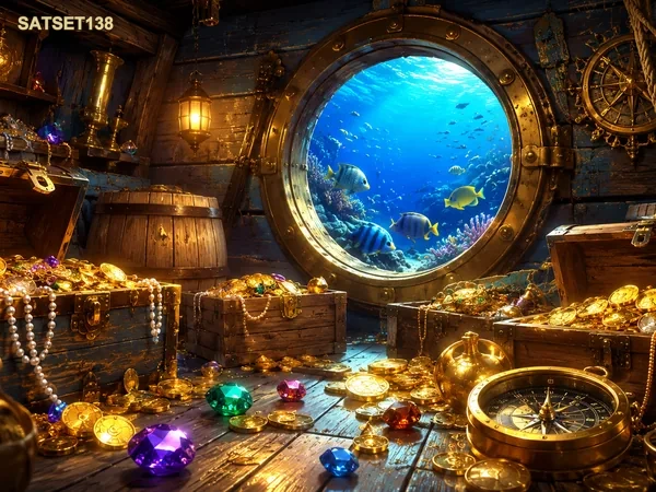 Tampilan permainan God Fish Slicing bawah laut 1