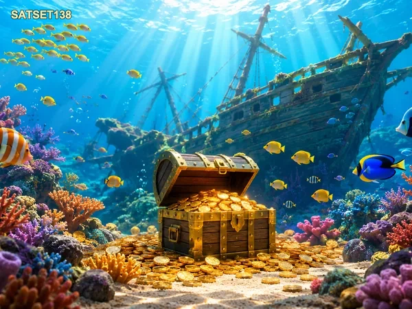 Tampilan permainan God Fish Slicing bawah laut 2