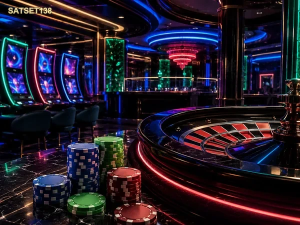 Gambar beranda satset138 dengan pilihan permainan online